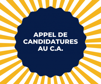 Candidatures au C.A.