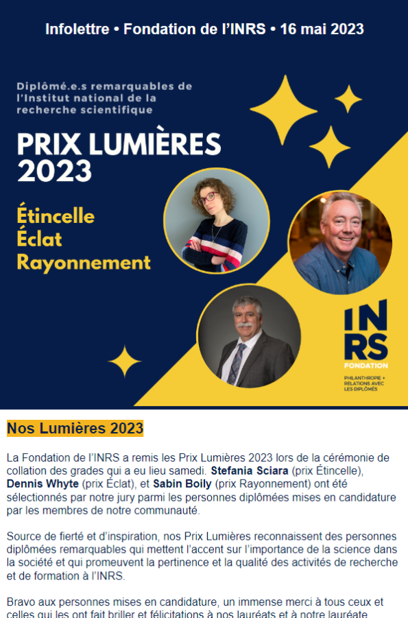 infolettre mai 2023